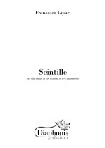 SCINTILLE for Bb trumpet, Bb clarinet and piano [Digital]